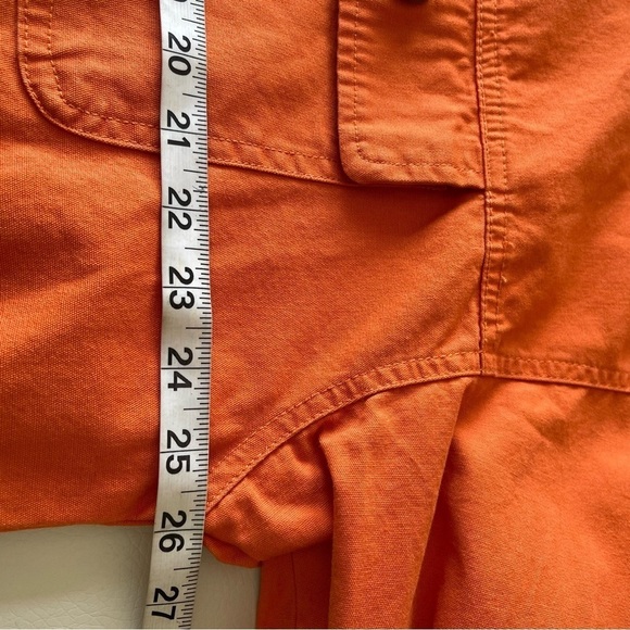 NWT Women' Cropped Canva Surplus Shacket - Wild Fable™ rust with corduroy collar - Picture 8 of 12